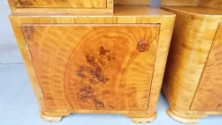 Pamono Art Deco Bedside Tables by Jindřich Halabala for Up Závody, 1950s, Set of 2 Discount