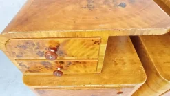 Pamono Art Deco Bedside Tables by Jindřich Halabala for Up Závody, 1950s, Set of 2 Discount