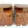 Pamono Art Deco Bedside Tables by Jindrich Halabala, 1940s, Set of 2 Clearance