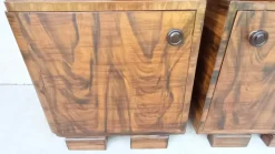 Pamono Art Deco Bedside Tables by Jindrich Halabala, 1940s, Set of 2 Clearance