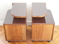 Pamono Art Deco Bedside Tables by Jindrich Halabala for Up Zavody, 1940s, Set of 2 Online