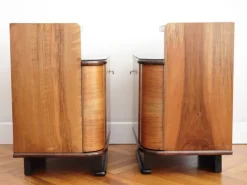 Pamono Art Deco Bedside Tables by Jindrich Halabala for Up Zavody, 1940s, Set of 2 Online