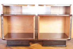 Pamono Art Deco Bedside Tables by Jindrich Halabala for Up Zavody, 1940s, Set of 2 Online
