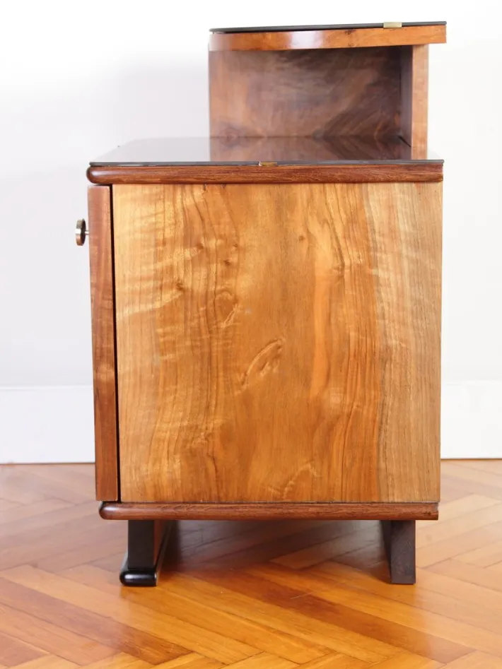 Pamono Art Deco Bedside Tables by Jindrich Halabala for Up Zavody, 1940s, Set of 2 Online