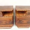 Pamono Art Deco Bedside Tables by Jindrich Halabala for Up Závody, 1940s, Set of 2