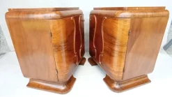 Pamono Art Deco Bedside Tables by Jindrich Halabala for Up Závody, 1930s, Set of 2 Sale