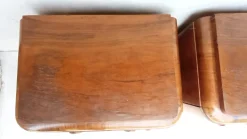 Pamono Art Deco Bedside Tables by Jindrich Halabala for Up Závody, 1930s, Set of 2 Sale