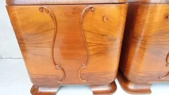 Pamono Art Deco Bedside Tables by Jindrich Halabala for Up Závody, 1930s, Set of 2 Sale