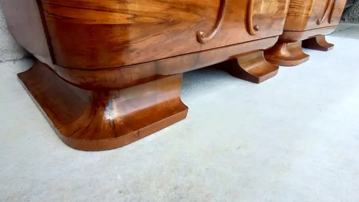 Pamono Art Deco Bedside Tables by Jindrich Halabala for Up Závody, 1930s, Set of 2 Sale