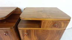 Pamono Art Deco Bedside Tables by Jindrich Halabala for Up Závody, 1940s, Set of 2 Discount