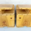 Pamono Art Deco Bedside Tables by Jindřich Halabala for Up Závody, 1950s, Set of 2 Clearance
