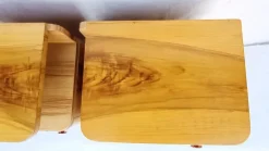 Pamono Art Deco Bedside Tables by Jindřich Halabala for Up Závody, 1950s, Set of 2 Clearance