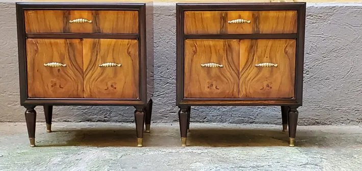 Pamono Art Deco Bedside Tables, 1920s, Set of 2 Sale