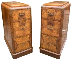 Pamono Art Deco Bedside Tables, 1920s, Set of 2 Sale