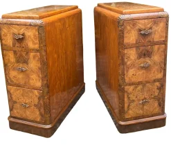 Pamono Art Deco Bedside Tables, 1920s, Set of 2 Sale