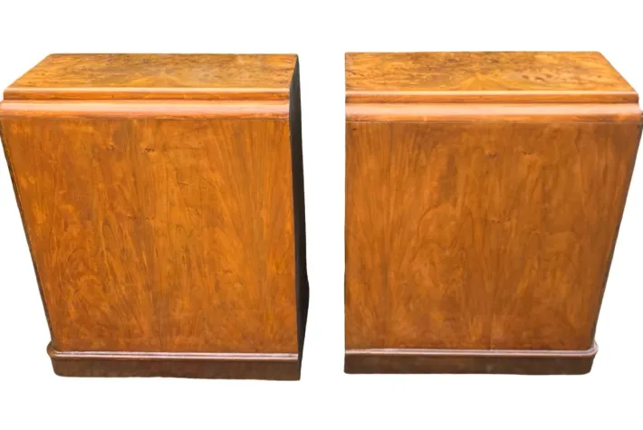 Pamono Art Deco Bedside Tables, 1920s, Set of 2 Sale