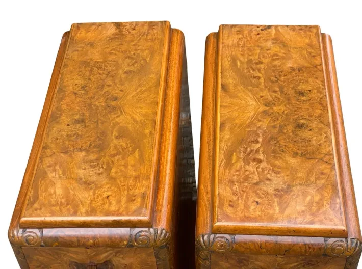 Pamono Art Deco Bedside Tables, 1920s, Set of 2 Sale