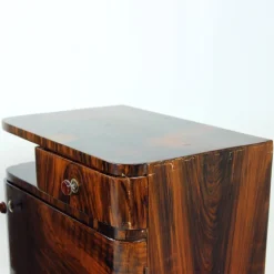 Pamono Art Deco Bedside Tables with Faux Wood Graining, Czechoslovakia, 1940s, Set of 2 Outlet