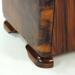 Pamono Art Deco Bedside Tables with Faux Wood Graining, Czechoslovakia, 1940s, Set of 2 Outlet