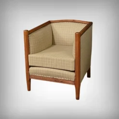 Pamono Art Deco Beech Armchair, 1930s Outlet