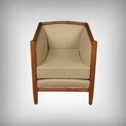 Pamono Art Deco Beech Armchair, 1930s Outlet