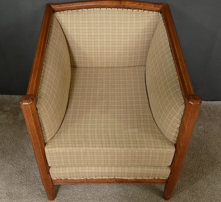 Pamono Art Deco Beech Armchair, 1930s Outlet