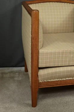 Pamono Art Deco Beech Armchair, 1930s Outlet