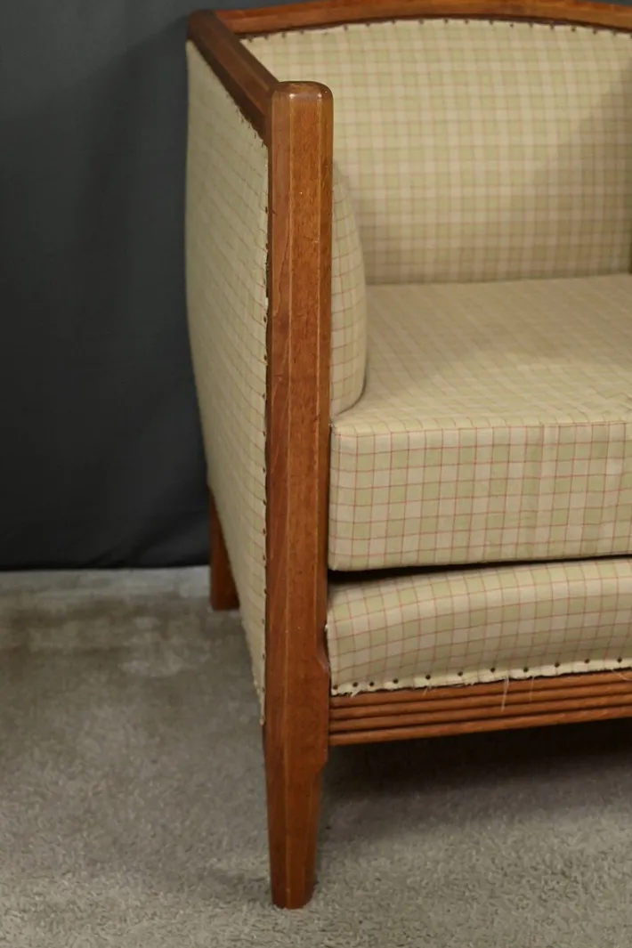 Pamono Art Deco Beech Armchair, 1930s Outlet