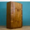 Pamono Art Deco British Burr Walnut Wardrobe, 1930s Discount