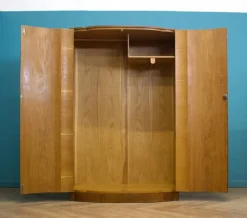 Pamono Art Deco British Burr Walnut Wardrobe, 1930s Discount