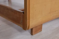 Pamono Art Deco Burl Single Bed Frame, 1930s New