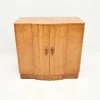 Pamono Art Deco Burr Walnut Cabinet from Harry and Lou Epstein, 1930s Clearance