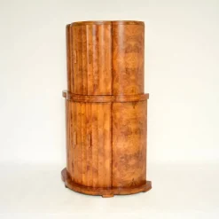 Pamono Art Deco Burr Walnut Cocktail Cabinet from Epstein, 1930s Outlet