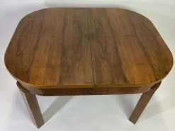 Pamono Art Deco Burr Walnut Dining Table, 1930s Discount
