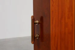 Pamono Art Deco Cabinet with Veneer Wood Inlay, France, 1920s Discount