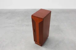 Pamono Art Deco Cabinet with Veneer Wood Inlay, France, 1920s Discount