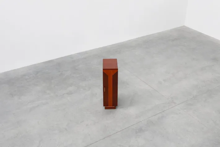 Pamono Art Deco Cabinet with Veneer Wood Inlay, France, 1920s Discount