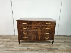 Pamono Art Deco Chest of Drawers in Walnut Burl, 1940 Outlet