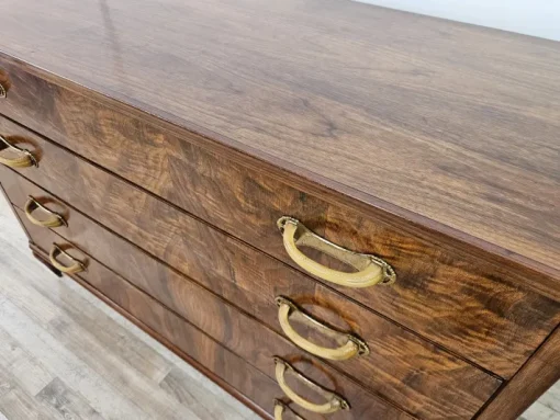 Pamono Art Deco Chest of Drawers in Walnut Burl, 1940 Outlet