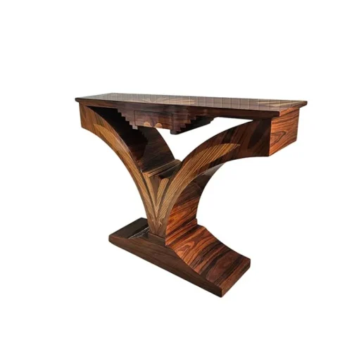 Pamono Art Deco Console Table in Walnut, 1980s Sale
