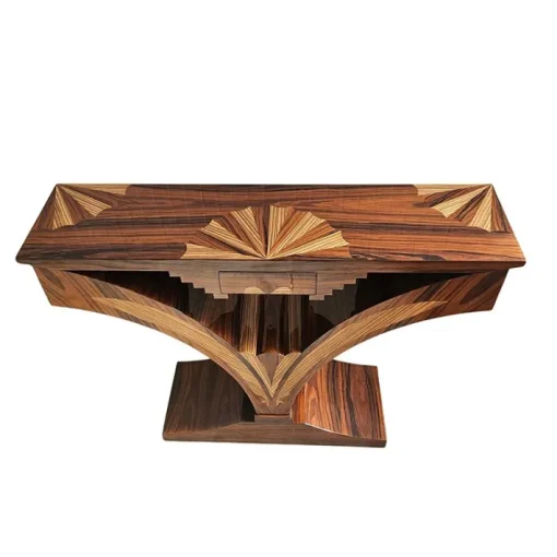 Pamono Art Deco Console Table in Walnut, 1980s Sale