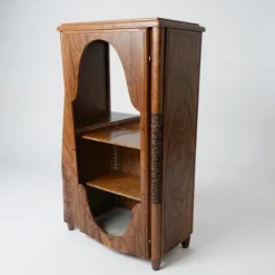 Pamono Art Deco Desk, Armchair and Bookcase, 1930s, Set of 3 Online
