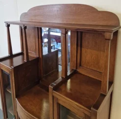 Pamono Art Deco Display Cabinet in Oak Sale