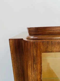 Pamono Art Deco Display Case in Mahogany and Veneer Discount