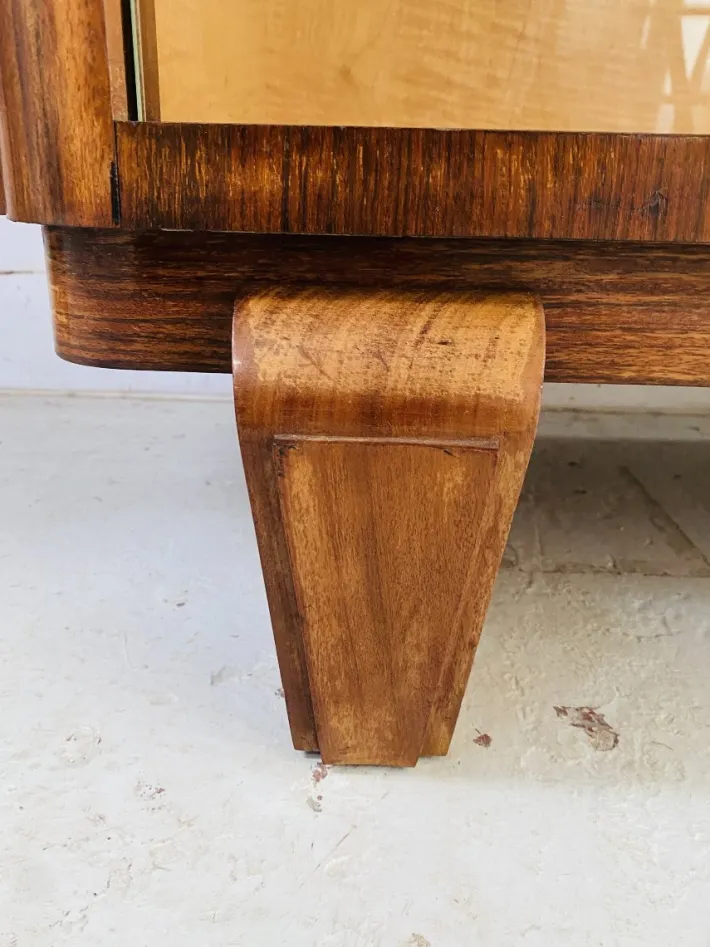 Pamono Art Deco Display Case in Mahogany and Veneer Discount