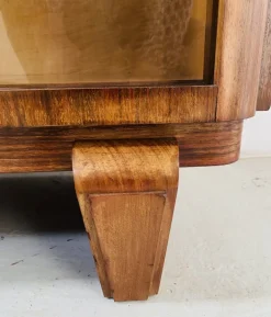 Pamono Art Deco Display Case in Mahogany and Veneer Discount