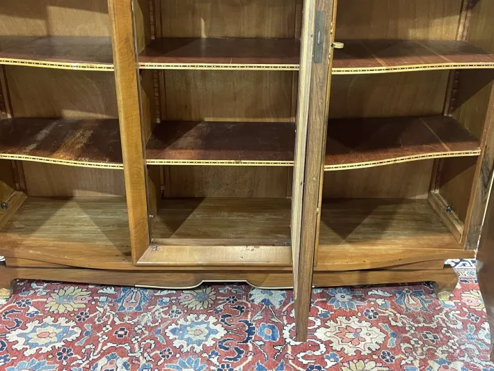 Pamono Art Deco 3-Door Wardrobe in Walnut, 1930s Hot