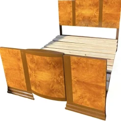 Pamono Art Deco Double Bed