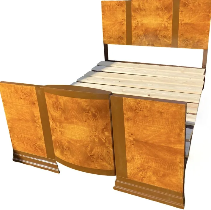 Pamono Art Deco Double Bed