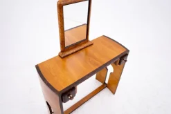 Pamono Art Deco Dressing Table & Chair Set, Poland, 1940s, Set of 2 Sale
